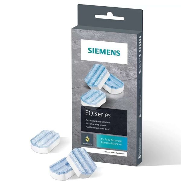 Tabletki  odkamieniajace 3 szt. Siemens TZ80002 2w1 - obrazek 1