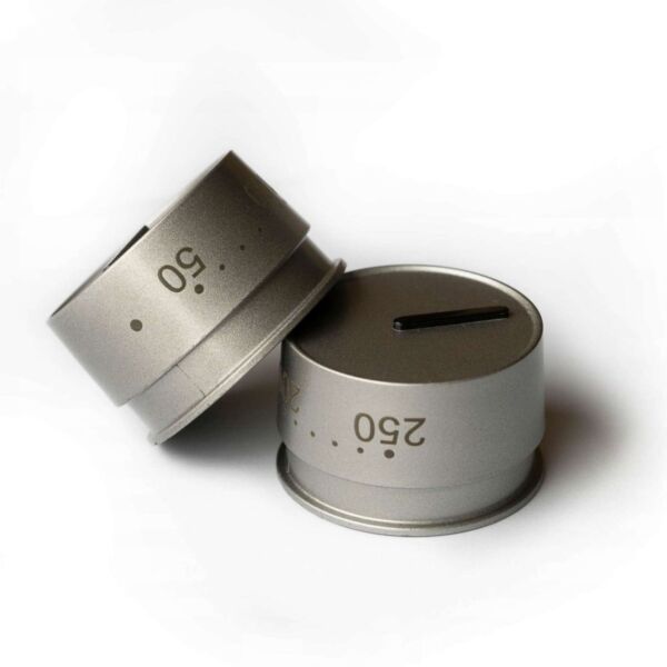Pokrętło temperatury piekarnika AMICA 9070267 – srebrne, 41 mm, oś 6 mm (oryginał) - obrazek 1