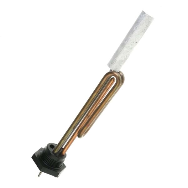 ELEKTROMET grzałka 1500W 5/4'' 300mm + anoda do 140L - obrazek 1