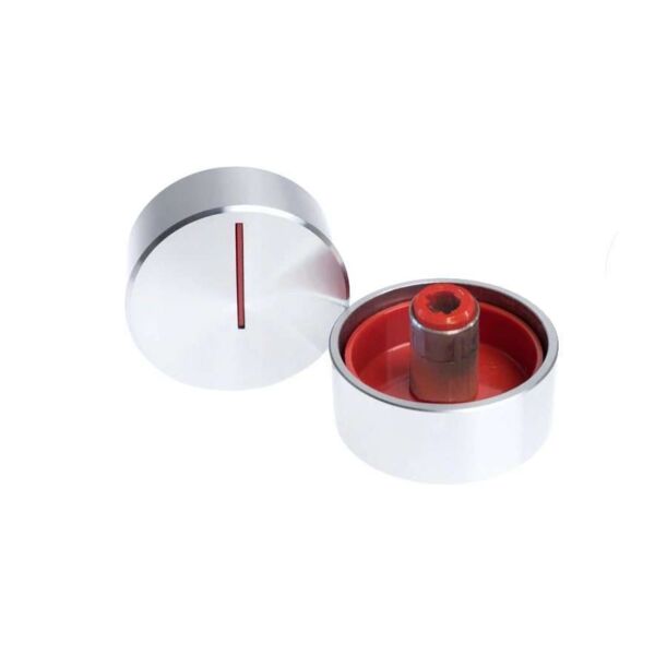Pokrętło do płyty gazowej Amica Integra 44 mm srebrne - obrazek 1