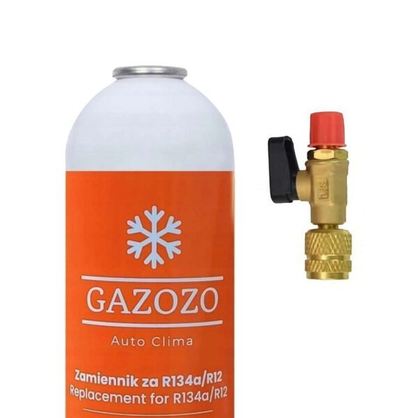 Czynnik do Auto Clima Zamiennik R134a/R12 + zawór - obrazek 1
