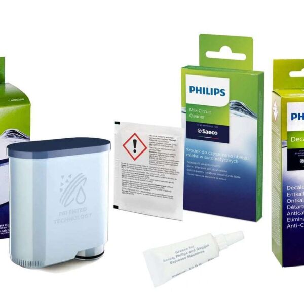 Filtr Saeco + proszek mleka + 250 ml + smar - obrazek 1