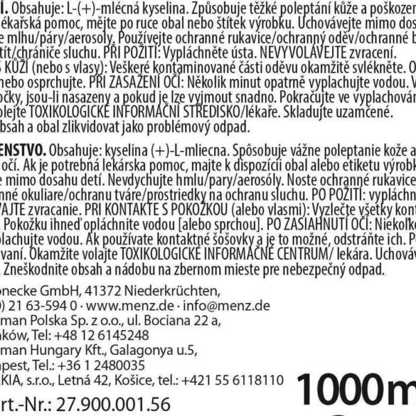 Odkamieniacz w płynie do ekspresów SCANPART 1000ml - obrazek 2