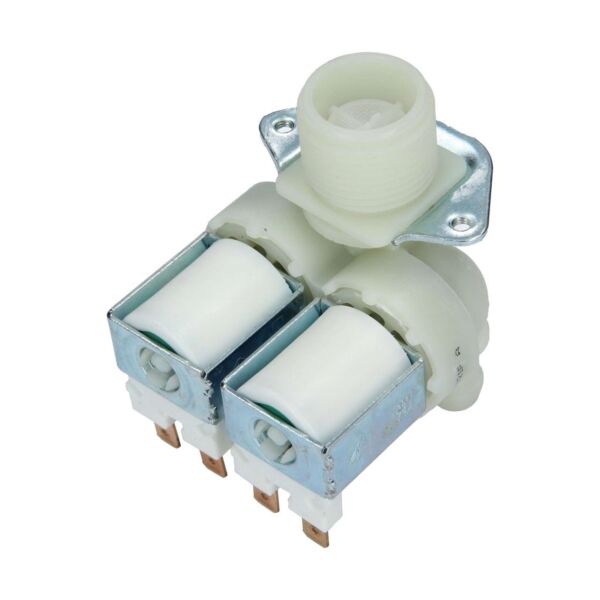 Elektrozawór podwójny 180° do pralki Samsung/Beko/LG - DC62-00024M - obrazek 1